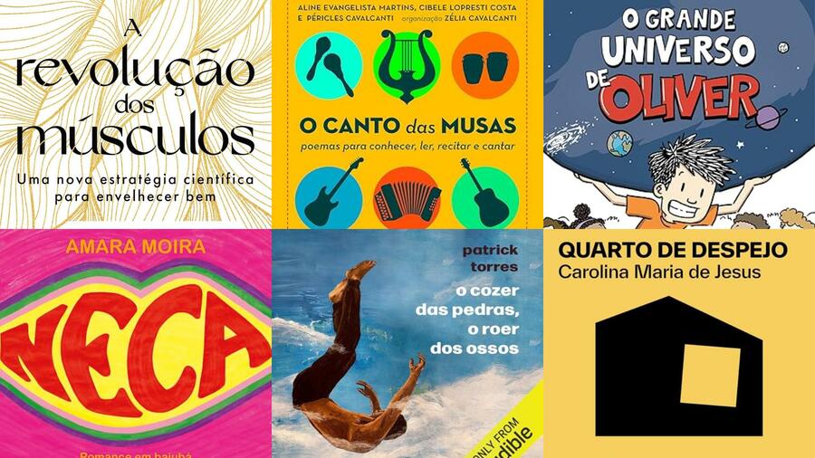 Os finalistas da primeira edição da categoria Prêmio Bookwire | © Divulgação
